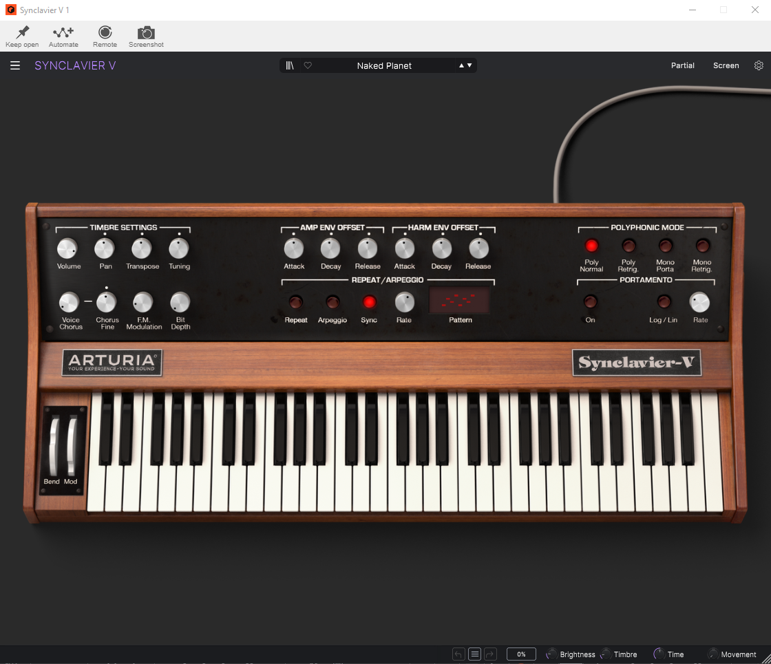Arturia Synclavier V